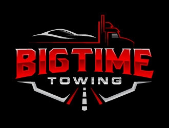 Big Time Towing, LLC logo design by daywalker