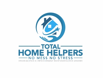 Total Home Helpers logo design by samueljho