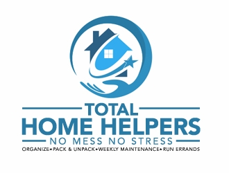 Total Home Helpers logo design by samueljho