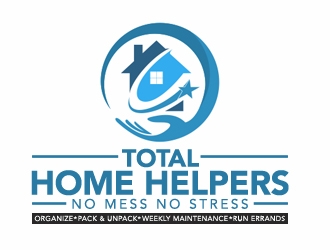Total Home Helpers logo design by samueljho