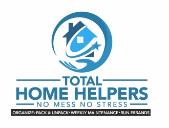 Total Home Helpers logo design by samueljho