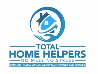 Total Home Helpers logo design by samueljho