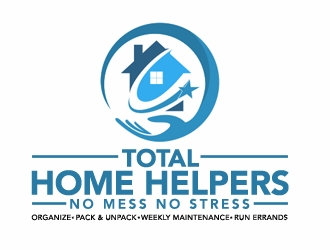 Total Home Helpers logo design by samueljho