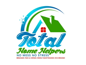 Total Home Helpers logo design by samueljho