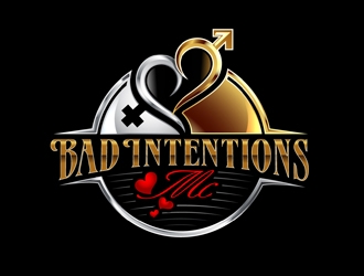 Bad Intentions MC logo design by DreamLogoDesign