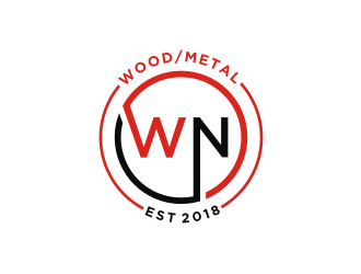 WN Wood/Metal logo design by bricton