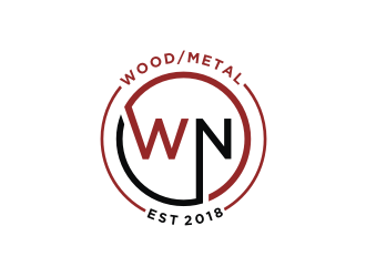 WN Wood/Metal logo design by bricton