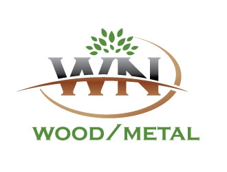 WN Wood/Metal logo design by REDCROW