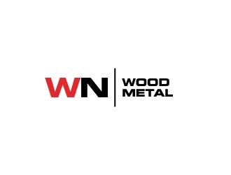 WN Wood/Metal logo design by labo
