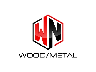 WN Wood/Metal logo design by labo