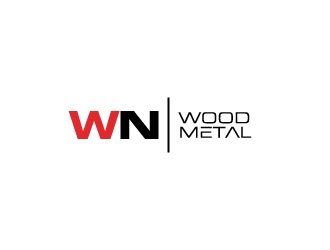 WN Wood/Metal logo design by labo