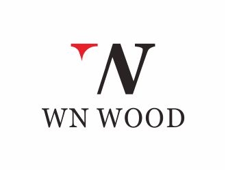 WN Wood/Metal logo design by 48art