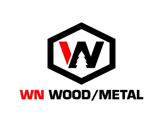 WN Wood/Metal logo design by jaize