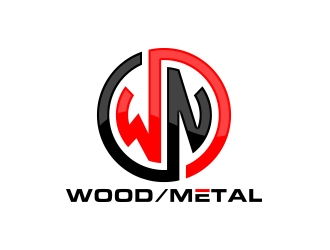 WN Wood/Metal logo design by MarkindDesign