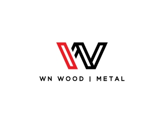 WN Wood/Metal logo design by zakdesign700
