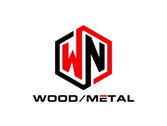 WN Wood/Metal logo design by MarkindDesign