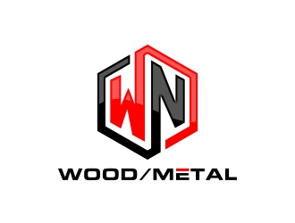 WN Wood/Metal logo design by MarkindDesign
