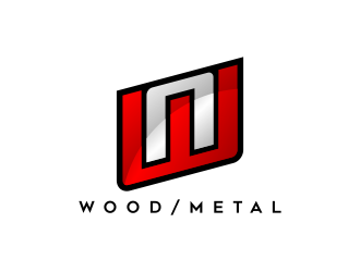 WN Wood/Metal logo design by ekitessar