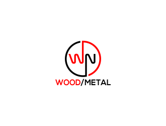 WN Wood/Metal logo design by akhi