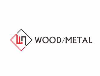 WN Wood/Metal logo design by Louseven
