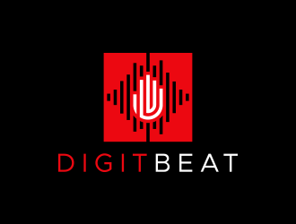 DigitBeat logo design by lexipej