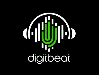 DigitBeat logo design by MarkindDesign