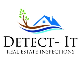 Detect- It Real Estate Inspections logo design by jetzu