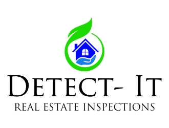 Detect- It Real Estate Inspections logo design by jetzu