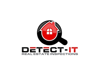 Detect- It Real Estate Inspections logo design by MarkindDesign