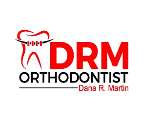 DRM Orthodontist logo design by ORPiXELSTUDIOS