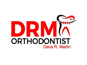 DRM Orthodontist logo design by ORPiXELSTUDIOS
