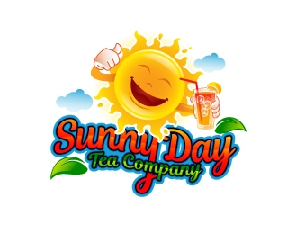 Sunny Day Tea Company logo design by Aelius