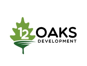 12 Oaks Development logo design by REDCROW