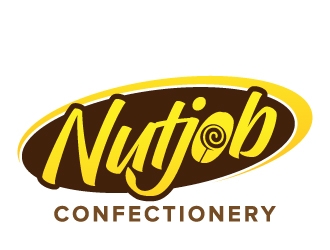 Nutjob Confectionery logo design by jaize