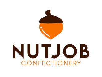 Nutjob Confectionery logo design by JessicaLopes