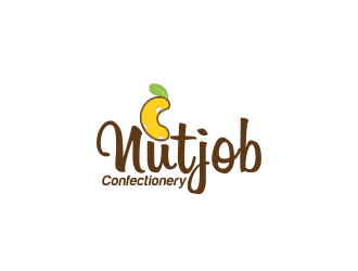 Nutjob Confectionery logo design by dasam