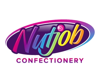 Nutjob Confectionery logo design by jaize