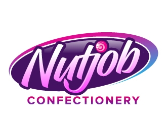 Nutjob Confectionery logo design by jaize