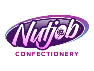 Nutjob Confectionery logo design by jaize
