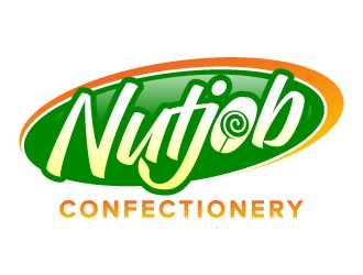 Nutjob Confectionery logo design by jaize