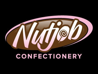 Nutjob Confectionery logo design by jaize