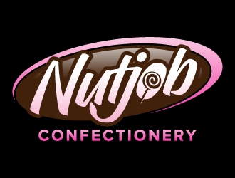 Nutjob Confectionery logo design by jaize
