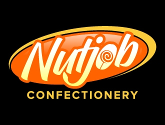 Nutjob Confectionery logo design by jaize
