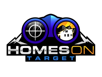 Homes On Target logo design by DreamLogoDesign