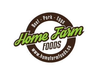 Home Farm Foods logo design by quanghoangvn92