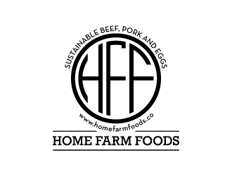 Home Farm Foods logo design by torresace
