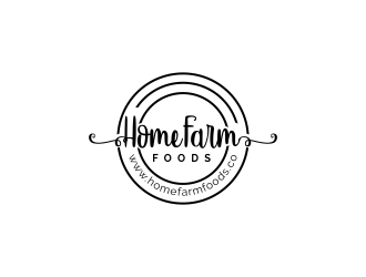 Home Farm Foods logo design by lj.creative