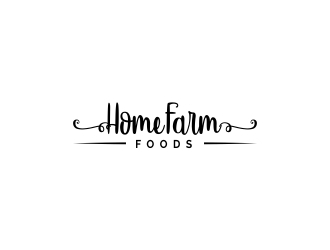 Home Farm Foods logo design by lj.creative