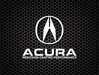 Tischer Acura logo design by MarkindDesign