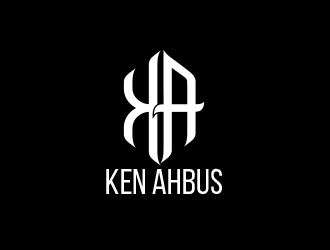 Ken Ahbus logo design by MarkindDesign